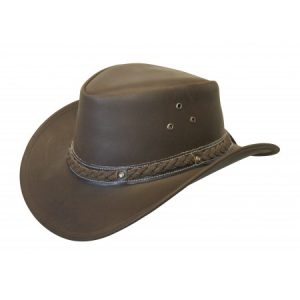 Down Under Leather Hat