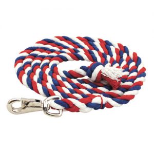 Cotton Lead with Chromed Bull Snap