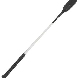 Bat with Molded Rubber Ribbed Grip