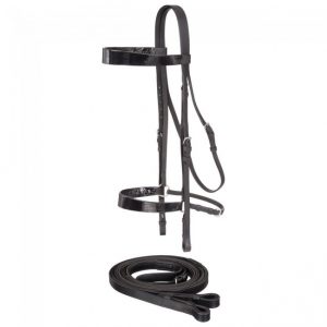 Draft Horse Saddle Seat Bridle