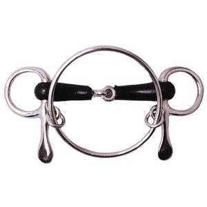Dexter Half Cheek Rubber Racing Bit