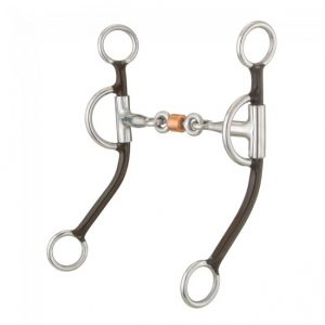 3 Piece Roller Snaffle