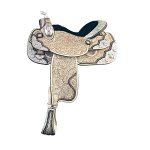 Tex Tan Silver Nobility Show Saddle