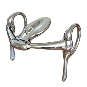WTP (Winning Tongue Plate) Half Cheek Bit with Extended Plate