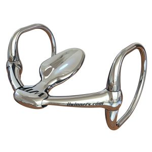 WTP (Winning Tongue Plate) Eggbutt Bit with Extended Plate