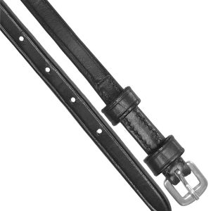 Double Keeper Leather Spur Straps
