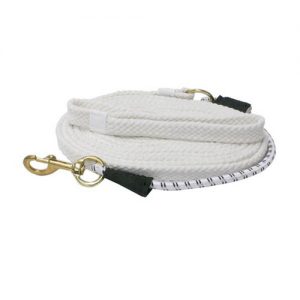 Cotton Lunge Line with Brass Bolt Snap