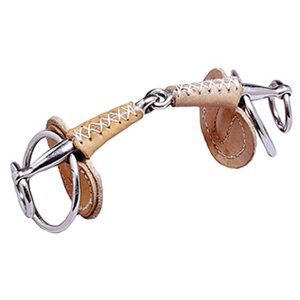 Double Extension Ring Snaffle Bit