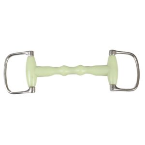 Apple Mullen Shaped Mouth Dee Ring Bit