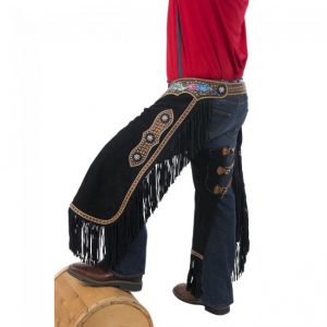 Delilah Collection Suede Chinks