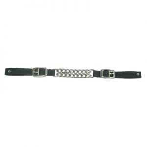 Double Row Round Link Curb Strap
