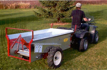 23 Bushel Compact Manure Spreader
