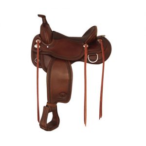 Tex Tan Memphis Flex Western Trail Saddle