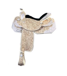 Tex Tan Silver Argent Show Saddle